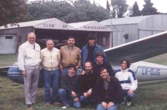 Club de Planeadores Rafaela - Brigada 1991 con Kerz y Melchiorrie