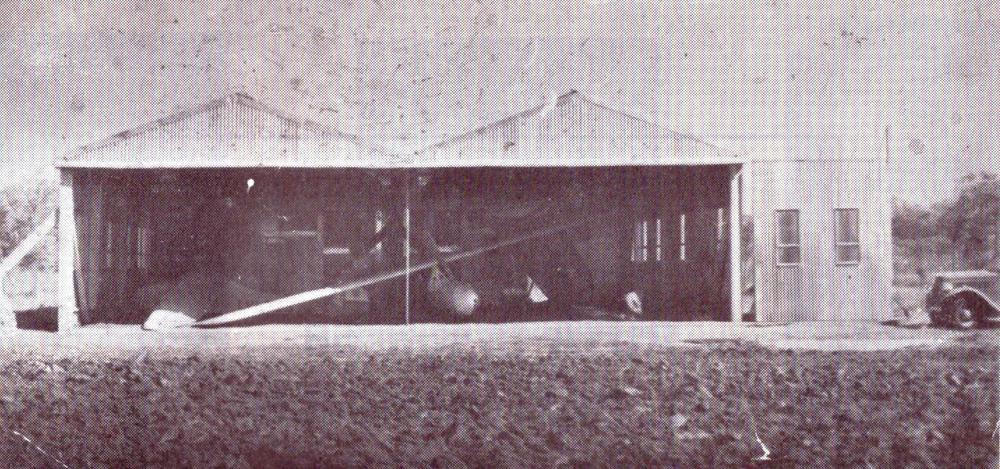 Primer Hangar del CPR década de 1950