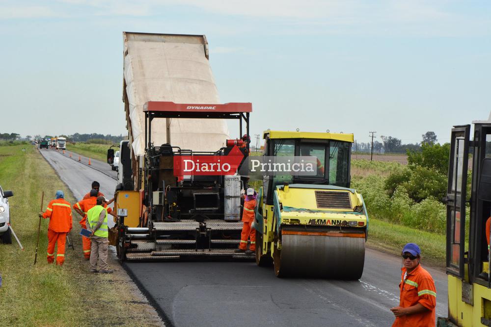 RN 33 - Repavimentacion en Firmat ejecutada similar a las obras por retomar - 4-11-20
