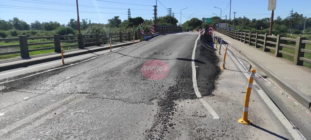 RN 11 - PUENTE CARRETERO CON PUENTE BAILEY - PUNTO DE INICIO DE TRABAJOS - 9-5-24 (3)