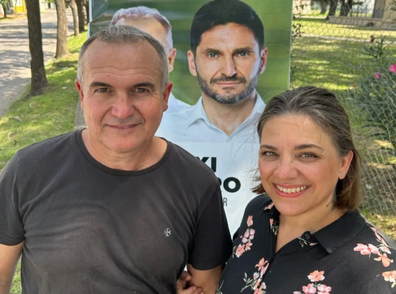 Ceferino Mondino y Patricia Alam