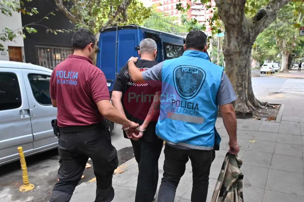 1679395702719Detuvieron a Marcelo Corazza por trata de personas (Foto Policía de la Ciudad)