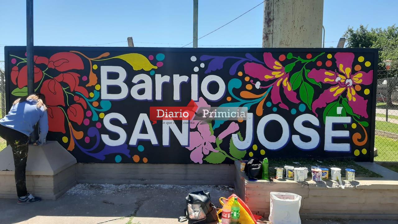 Cartel barrio San José