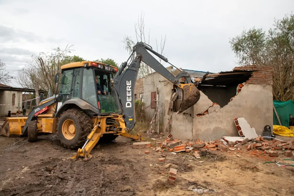 bunker derrumbado en esperanza