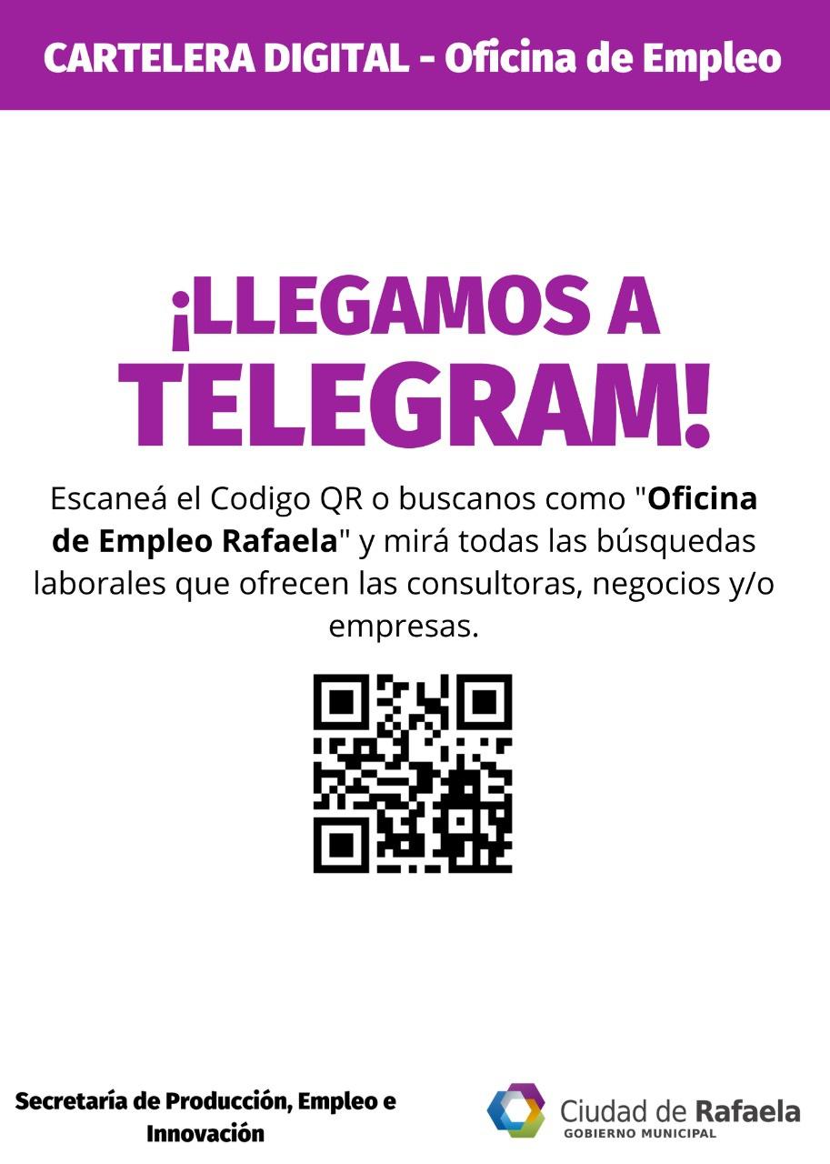 Búsqueda de empleo con Telegram