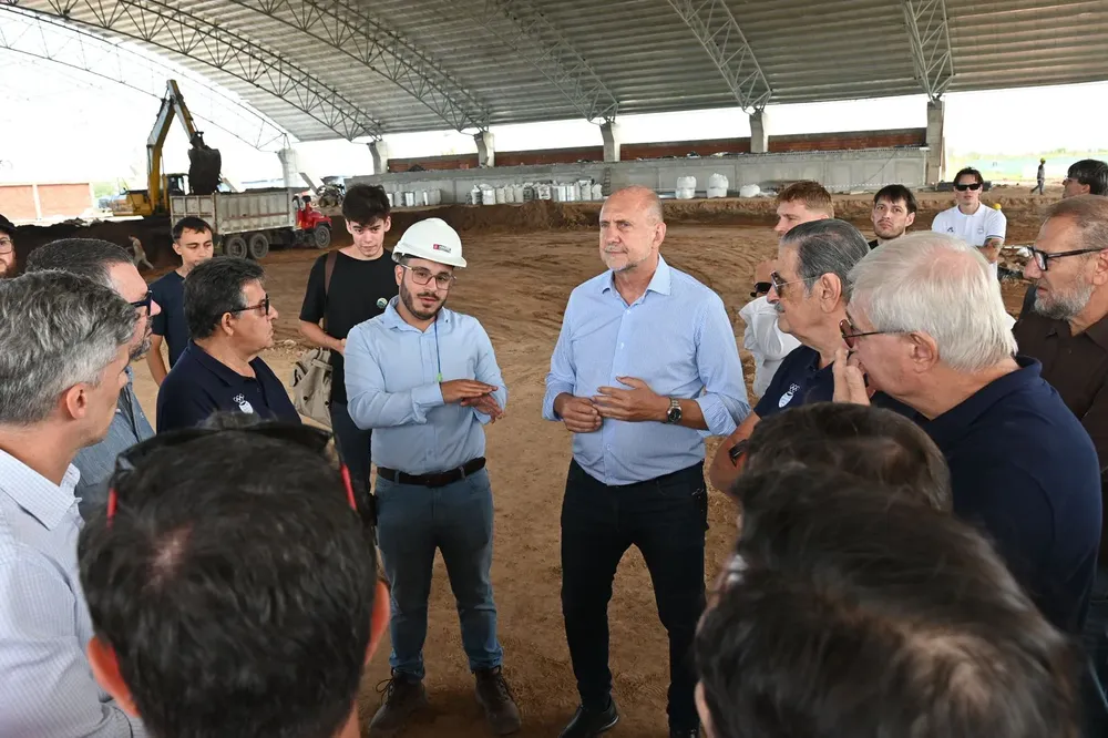 Omar Perotti en Rafaela