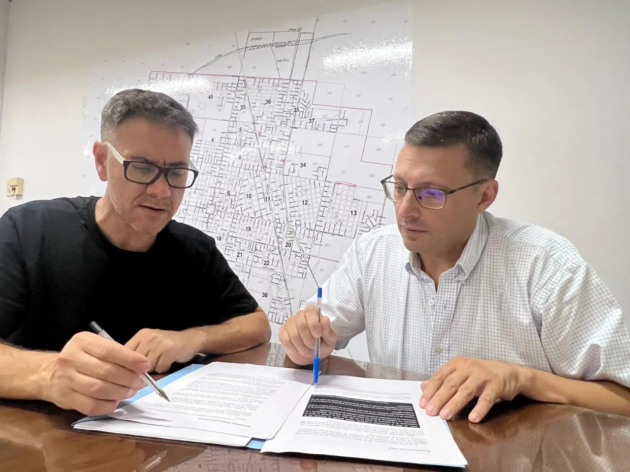Pablo Miassi y Lisandro Marsico