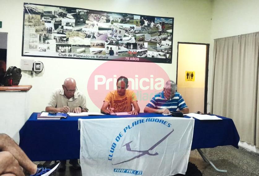 SECRETARIO - PRESIDENTE - TESORERO - CLUB PLANEADORES RAFAELA 2023